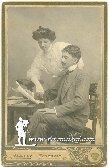 Kosa i Sima (autor Čedomir Antonijević)